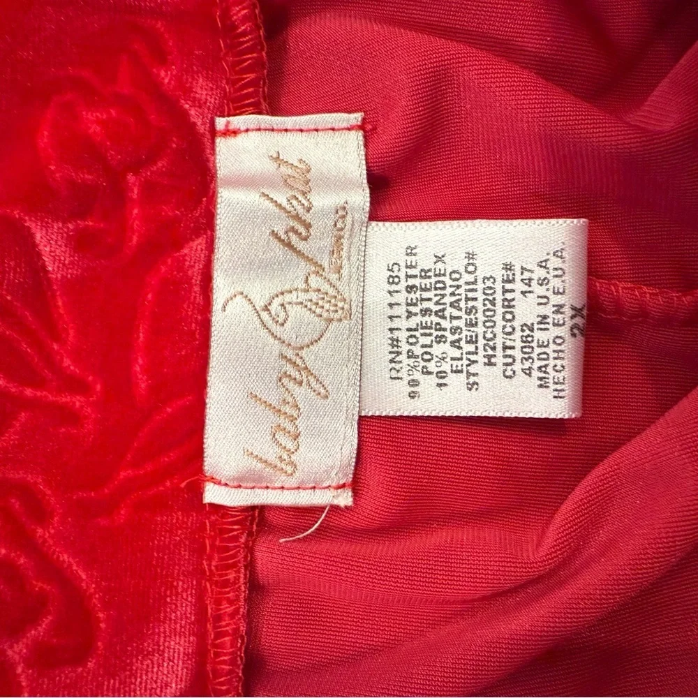 Vintage Y2K Baby Phat Velour Track Suit Set Women’s 2XL Hot Pink Logo USA AOP - Picture 10 of 15